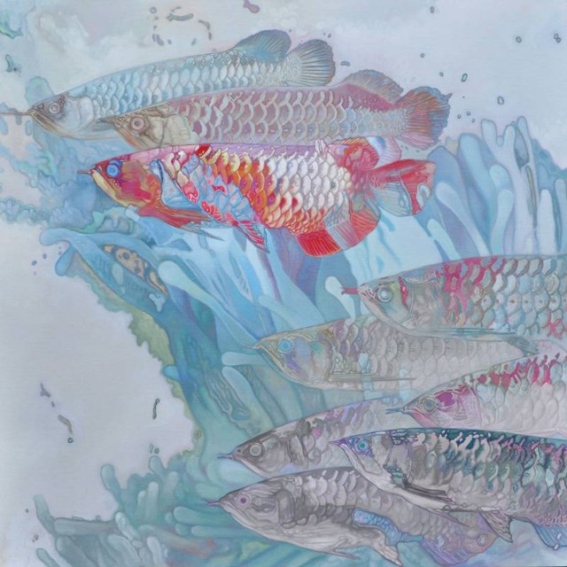 画家邹刚作品欣赏