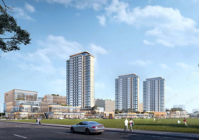 新梅江地铁上盖玻璃天幕住宅中海寰宇时代楼盘测评