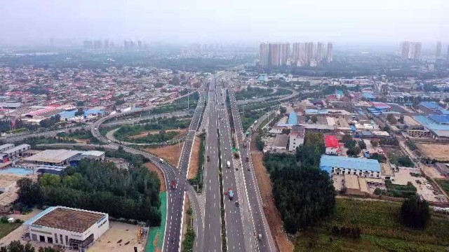 石家庄三环辅道全线贯通在即