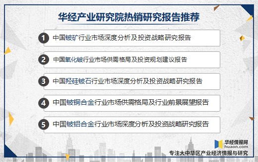 全球铍资源行业发展现状及趋势，美国是最大的生产国「图」