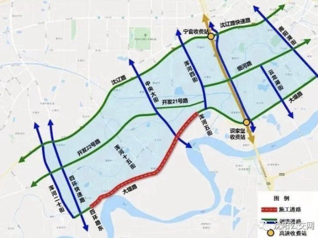 沈阳大堤路快速路竣工 将于9月30日通车!