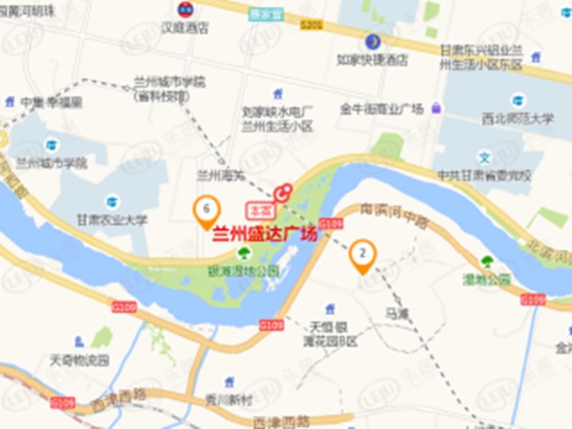 南连北滨河路可通往雁滩;东通银滩大桥,西邻深安大桥,可直至七里河区