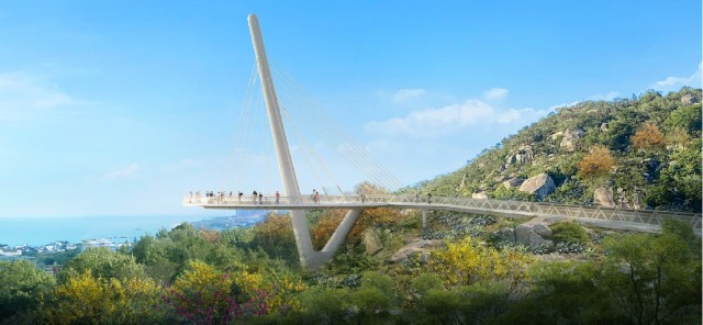 白石炮台盼归塔效果图太清宫接地广场效果图点击查看完整内容