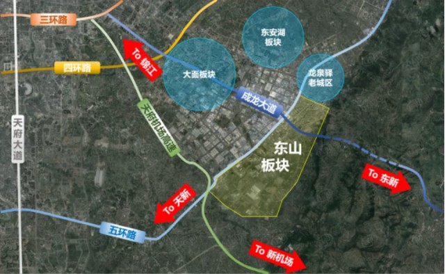 龙泉驿区东山片区规划图片