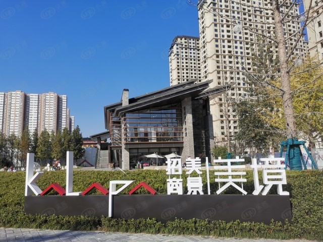 招商美景美境占地约25亩,规划4栋高层住宅,层高33米,毛坯交付,容积率