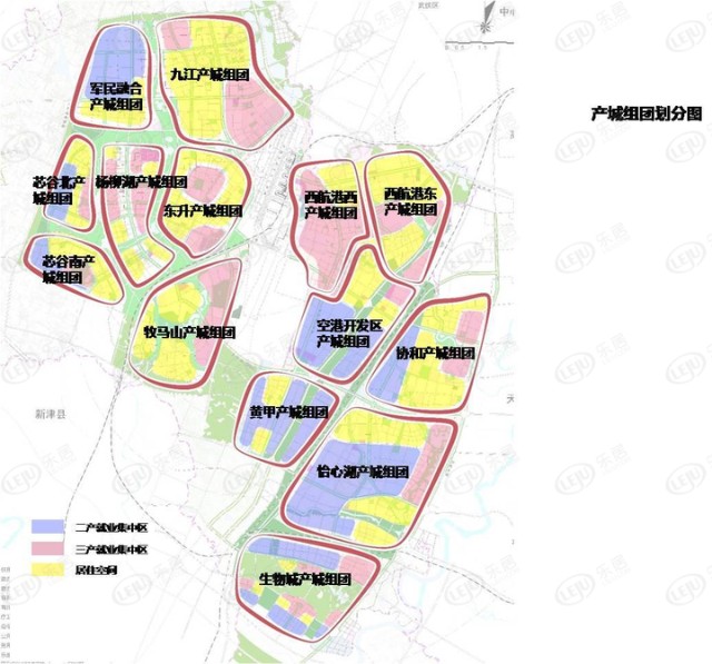 双流区按照产城融合,tod引导原则,合理布局居住用地,结合产业新城与