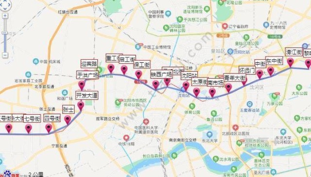 沈阳地铁又有新调整看看你家附近有哪些地铁