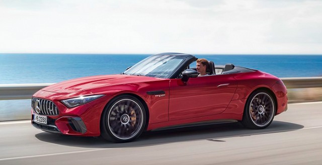 经典与现代交融全新amgsl敞篷跑车全球首发新车