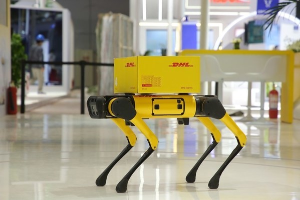 dhl快遞四足機器人