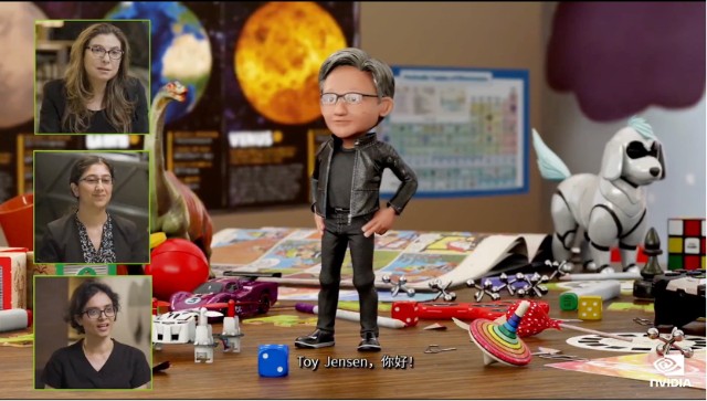 黄仁勋元宇宙构建工具本质上是数字虫洞