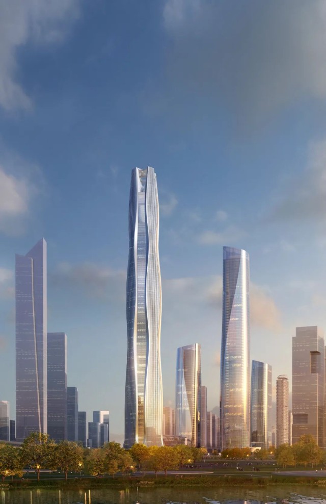 河西南是河西未来的发展中心,而一个区域要成长为都市cbd,需要一座能