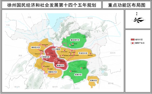 徐州高新区规划图图片