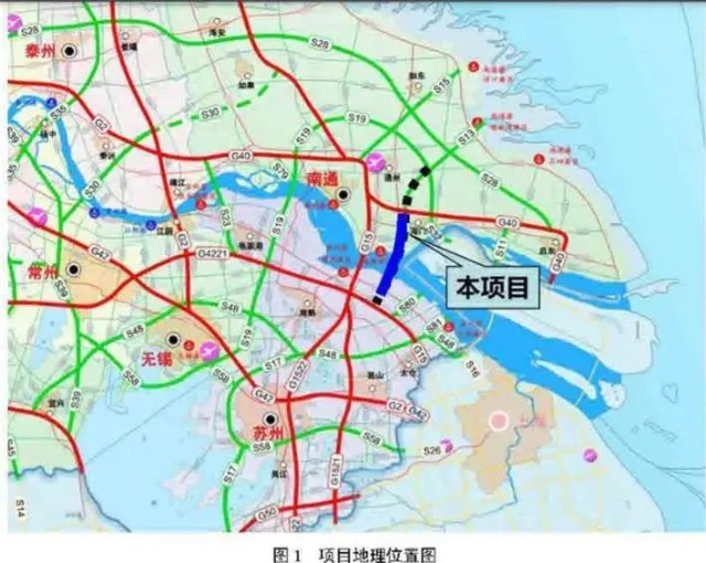 苏通大桥边要多一条过江隧道啦