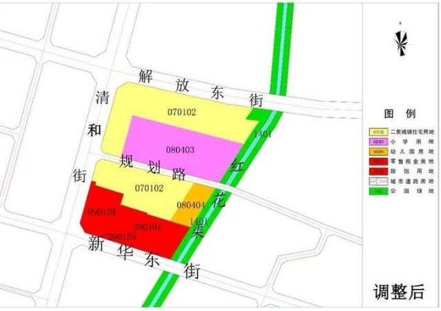 兴庆区旧城更新改造控制性详细规划p街区局部地块调整方案公示