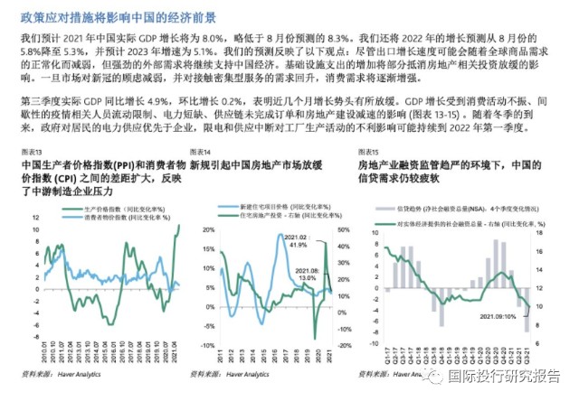 穆迪20222023全球宏觀經濟展望新冠肺炎疫情供應鏈失衡和勞動力短缺