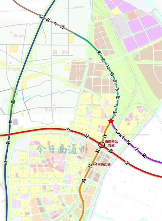 即将开工南通这条主要快速路要彻底贯通