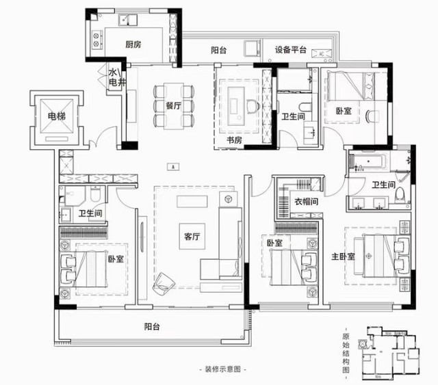 正荣紫阙台户型图片