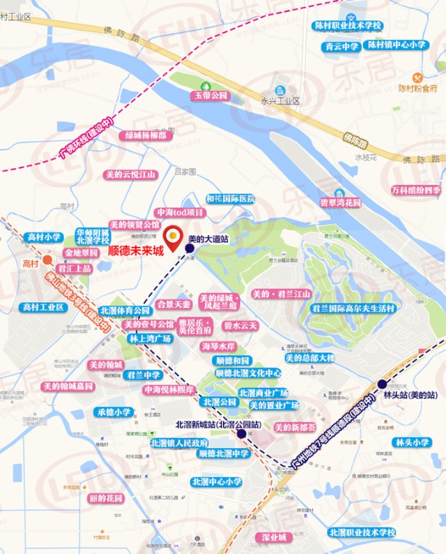 7号线地铁旁多图直击顺德未来城首次收楼业主看好区位发展