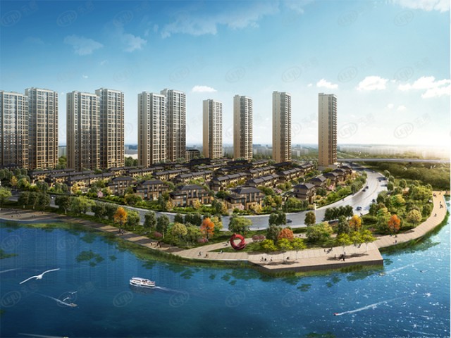 前庭后院多套房设计看青菱湖低密滨湖墅区