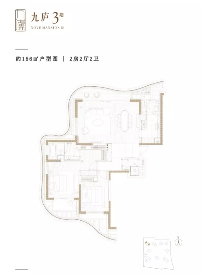 来欣赏一下九庐三期的户型:据现场网友爆料,今日九庐大户型率先卖光