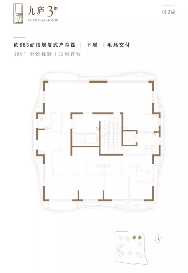 来欣赏一下九庐三期的户型:据现场网友爆料,今日九庐大户型率先卖光