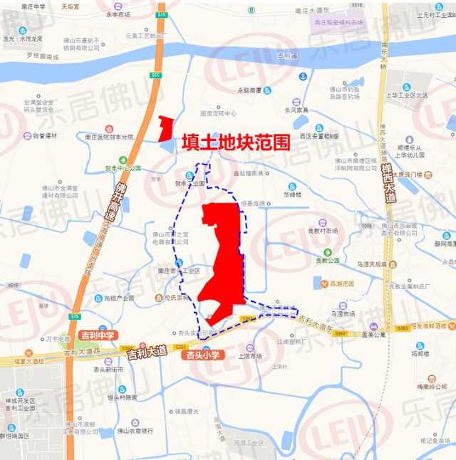 禅城南庄千亩产业用地——贺丰杏头工业区地块项目新进展!