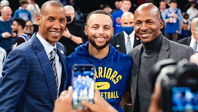 库里超越雷阿伦,正式加冕nba历史三分王