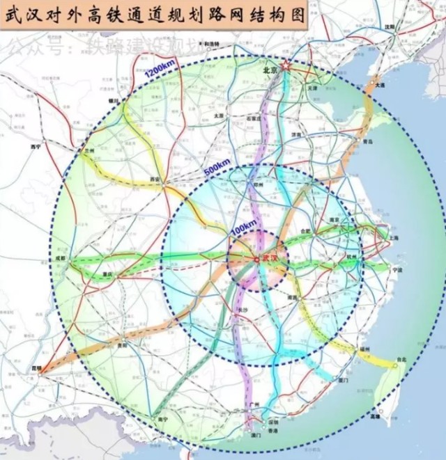 十四五湖北布局七纵六横高速铁路网