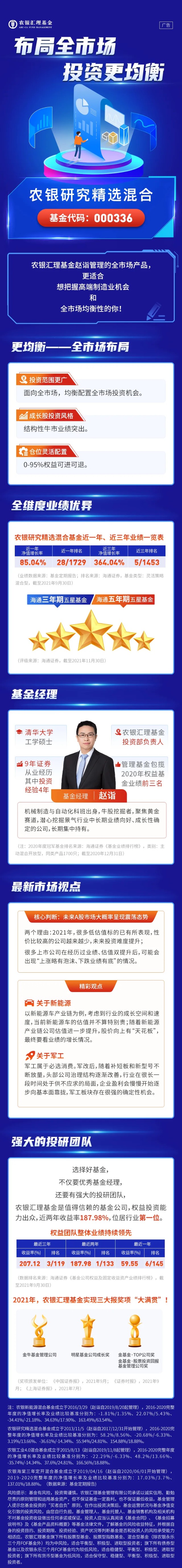 想要布局全市场 赵诣的这只基金适合你 财富号 东方财富网