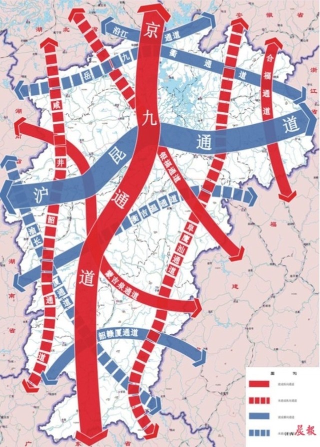 江西高速公路规划2030图片