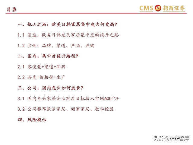 轻工消费行业研究：家具龙头内销空间广阔，市占率提升路径清晰