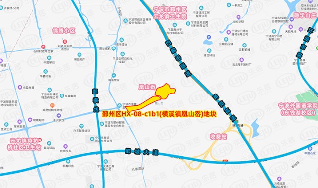 土拍快讯起拍价约6334元鄞州区横溪镇一地块入市