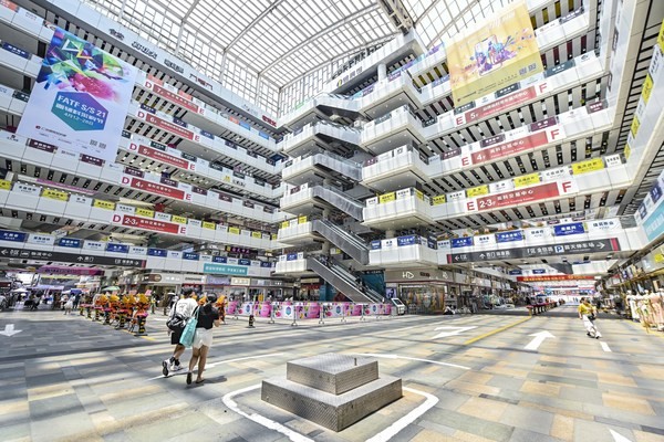 广州国际轻纺城2021人气时尚门店出炉面辅料市场也很好逛
