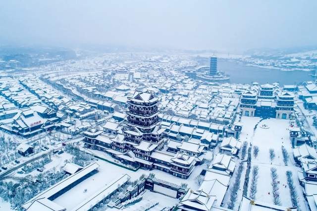 長沙下大雪啦這座古鎮的雪景簡直美翻了超值賞雪門票即日起上線