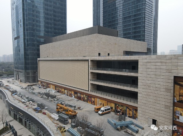 震撼俯瞰河西新地标德基广场新进展曝光让人热血沸腾