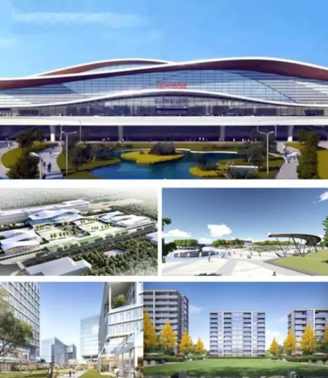 沿江高铁汉川东站规划公示
