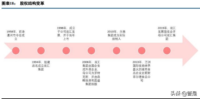 双汇发展股权结构ppt图片