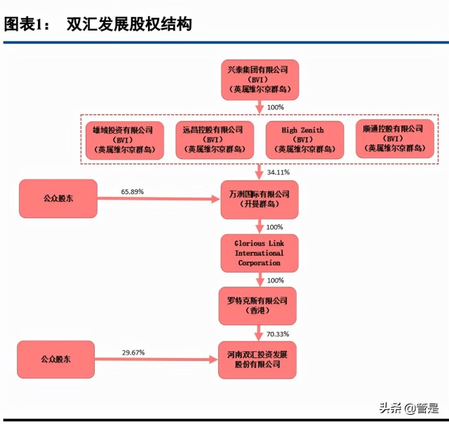 双汇发展股权结构ppt图片