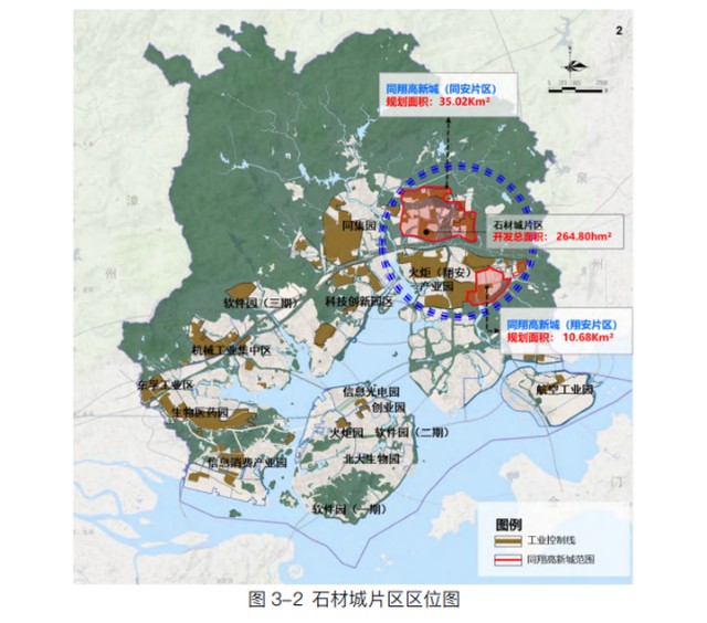 同安新城规划图图片