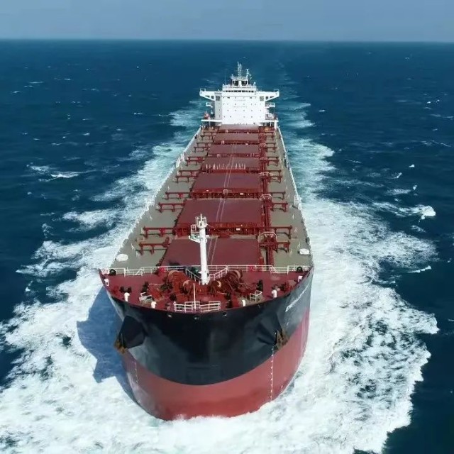 再上央视新闻新一海海运公司首艘85万吨散货船正式交付丨航运界