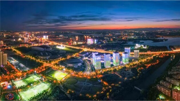 武汉之南中国车谷经开区智慧生态城像春笋一样破土而出