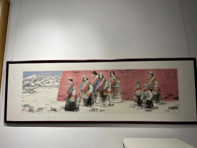 境由心造中國畫名家小品展在江蘇鹽城現代美術館舉行