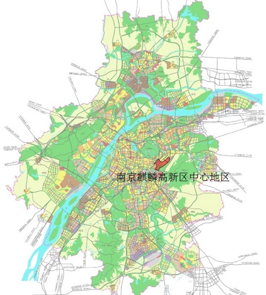 南京未来城市规划图图片