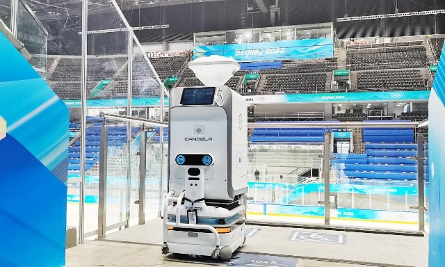 北京奥运村机器人图片