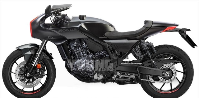 雙缸子彈頭本田hawk1100有望三月大阪車展亮相