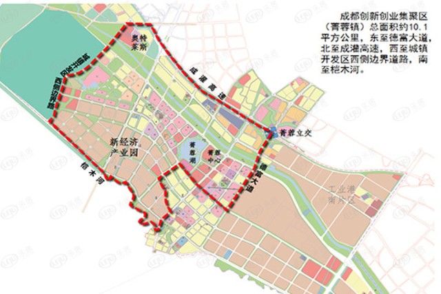 郫都区北部新城规划图片