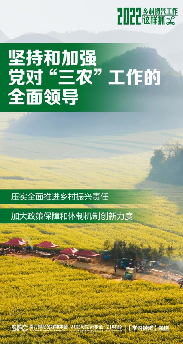 划重点2022乡村振兴工作这样抓