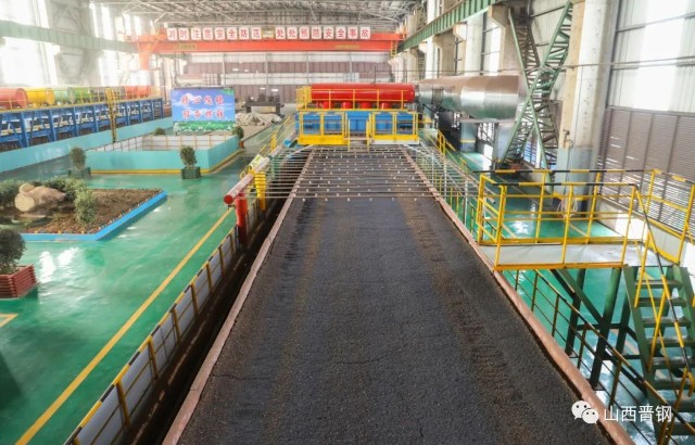 颜值靓丽的晋钢智造烧结厂