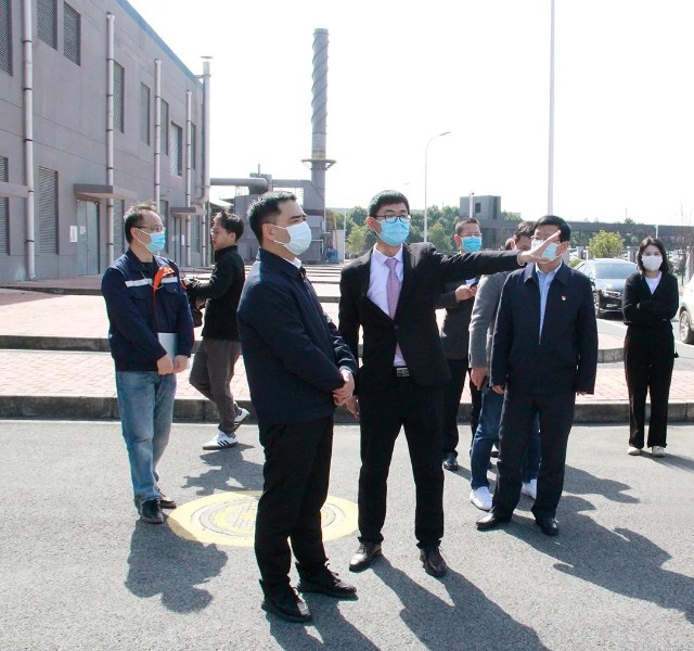 常州市武进区委副书记区政府党组书记区长恽淇丞一行调研新纶新材常州