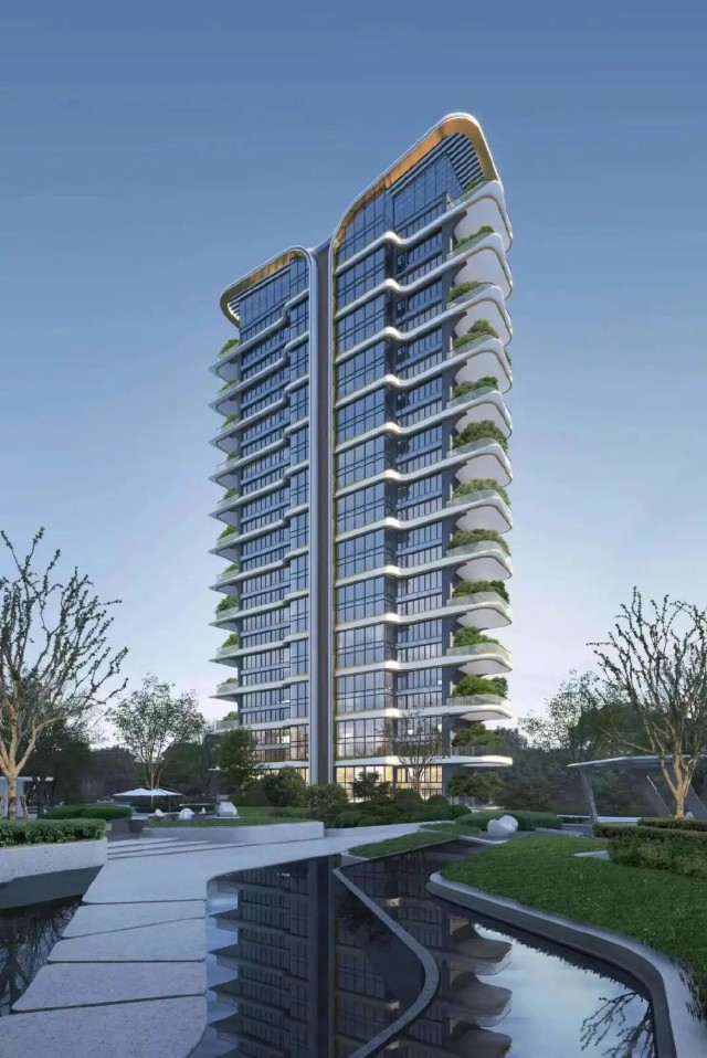 未来与诗意共生第四代绿建领地樾园化一座云中森林